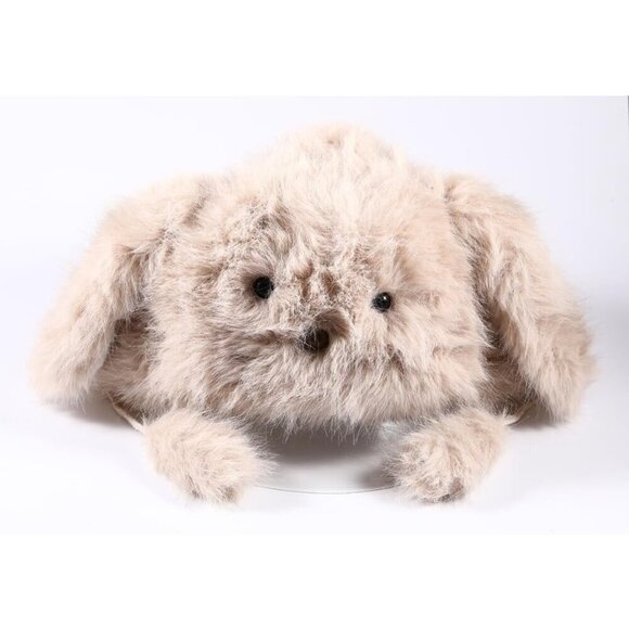 ?Iyoe Faux Fur Bunny Women Tan Cute Plush Rabbit Ears Winter Thick And Cozy Hat main image 5